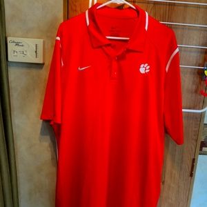Clemson Tigers Nike dri-fit polo XL